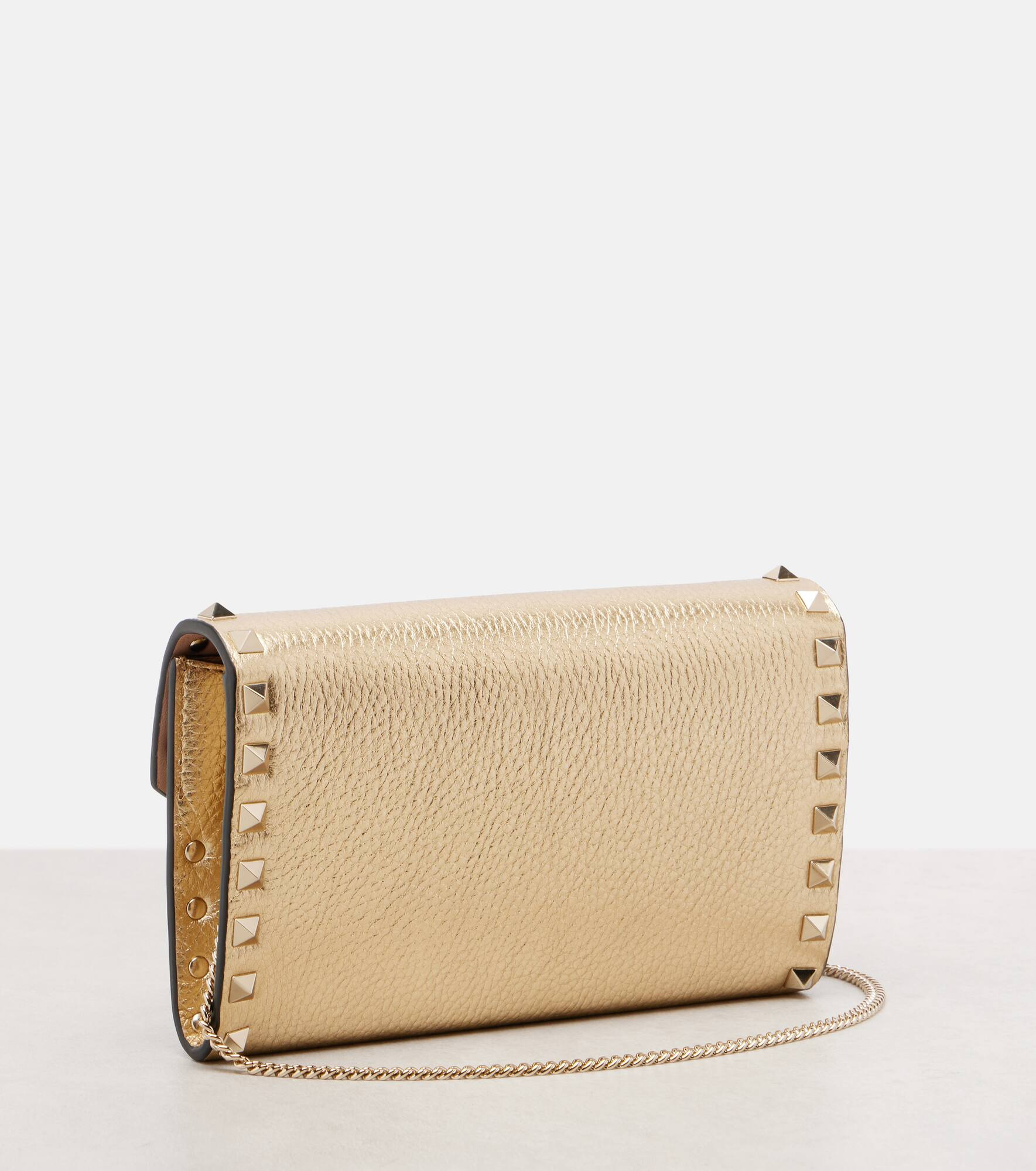 Rockstud Small leather shoulder bag - 4
