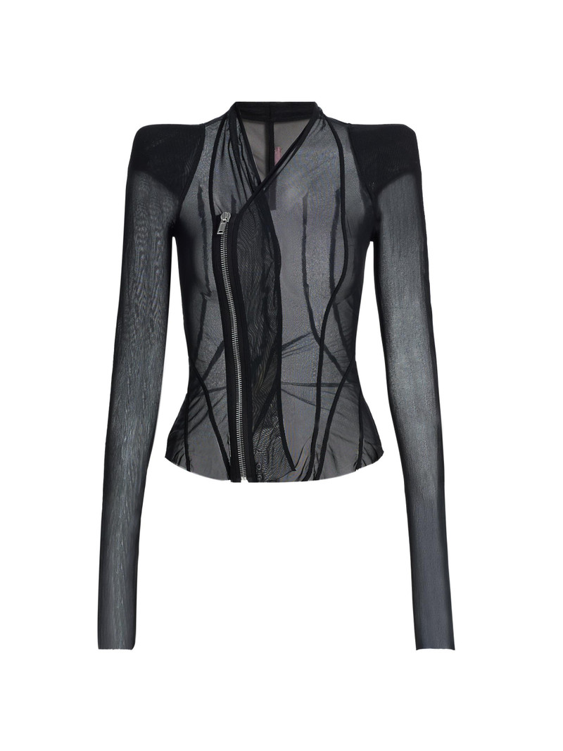 Women's Princess Sheer Jacket - Black 1