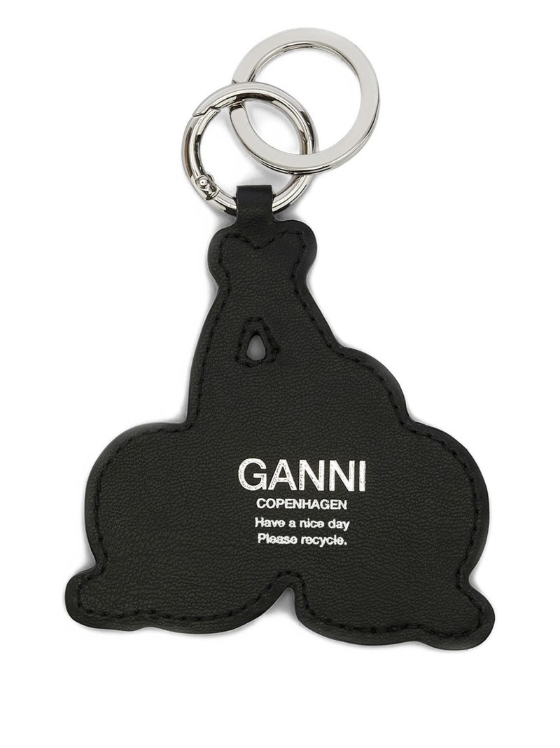 GANNI cherry keyring outlook