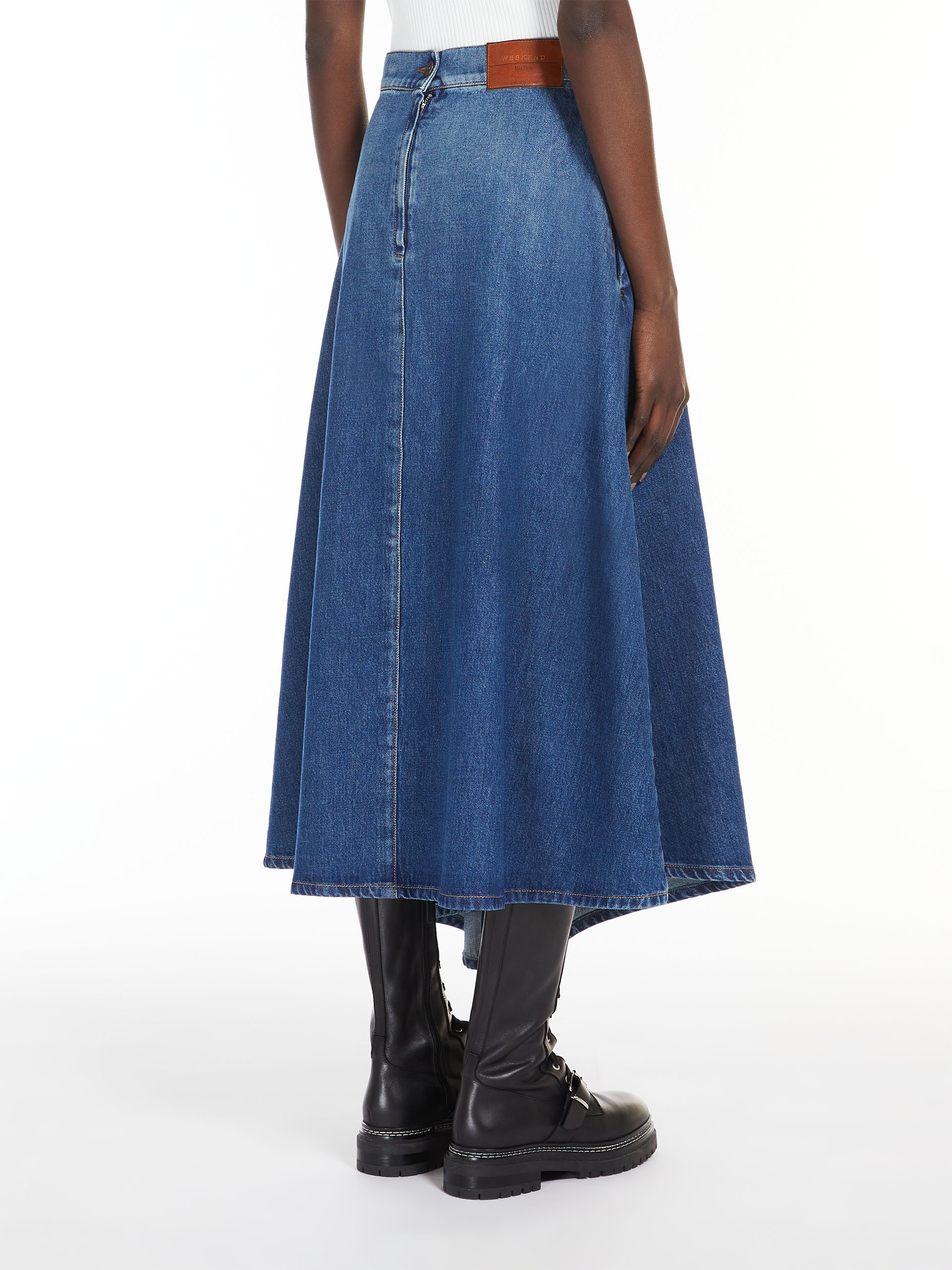 アウトレット★Weekend Max Mara★luana デニムスカート WEEKEND Max Mara LUANA Full denim skirt | REVERSIBLE