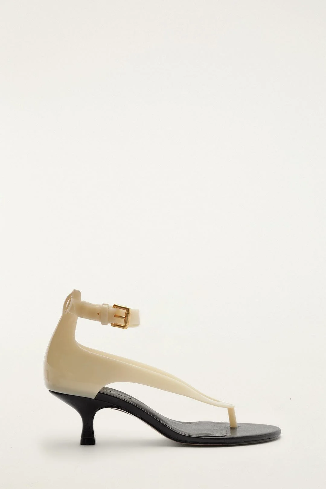Off-White Jelly Heeled Sandal - 1