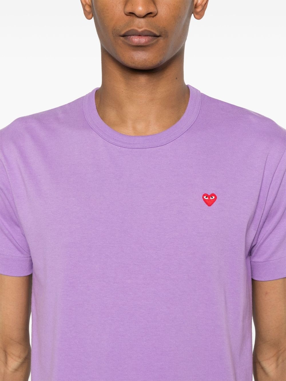 logo-appliqqué cotton T-shirt - 5