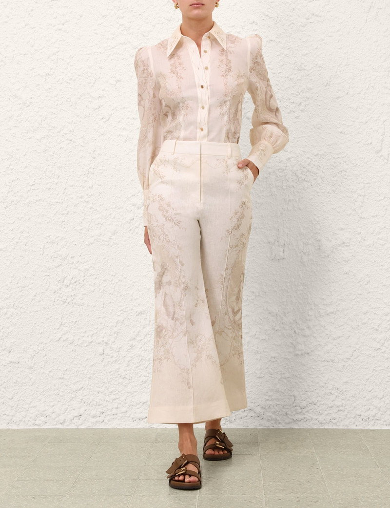 Zimmermann CROPPED FLARE PANT outlook