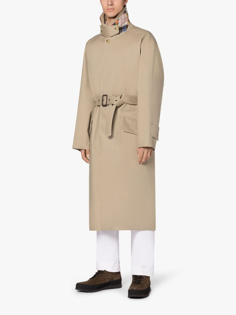 ST HONORE FAWN BONDED COTTON COAT 4