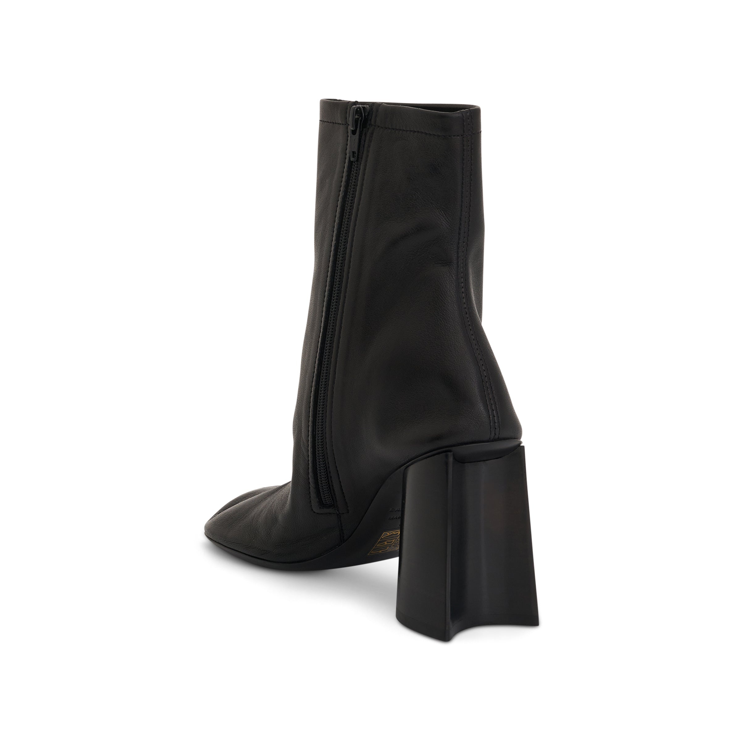 BALENCIAGA Glove Bootie 80mm in Black | marais | REVERSIBLE