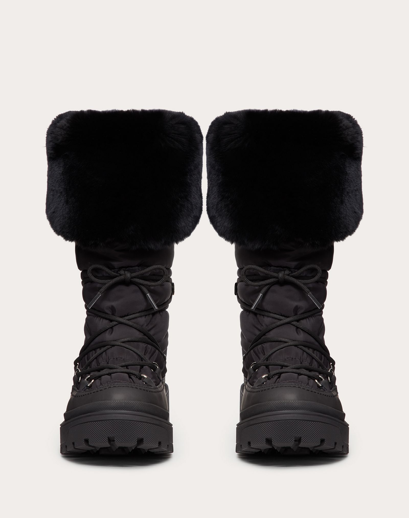 Trekkgirl Winter Boot in technical nylon and rabbit fur 40 mm - 4