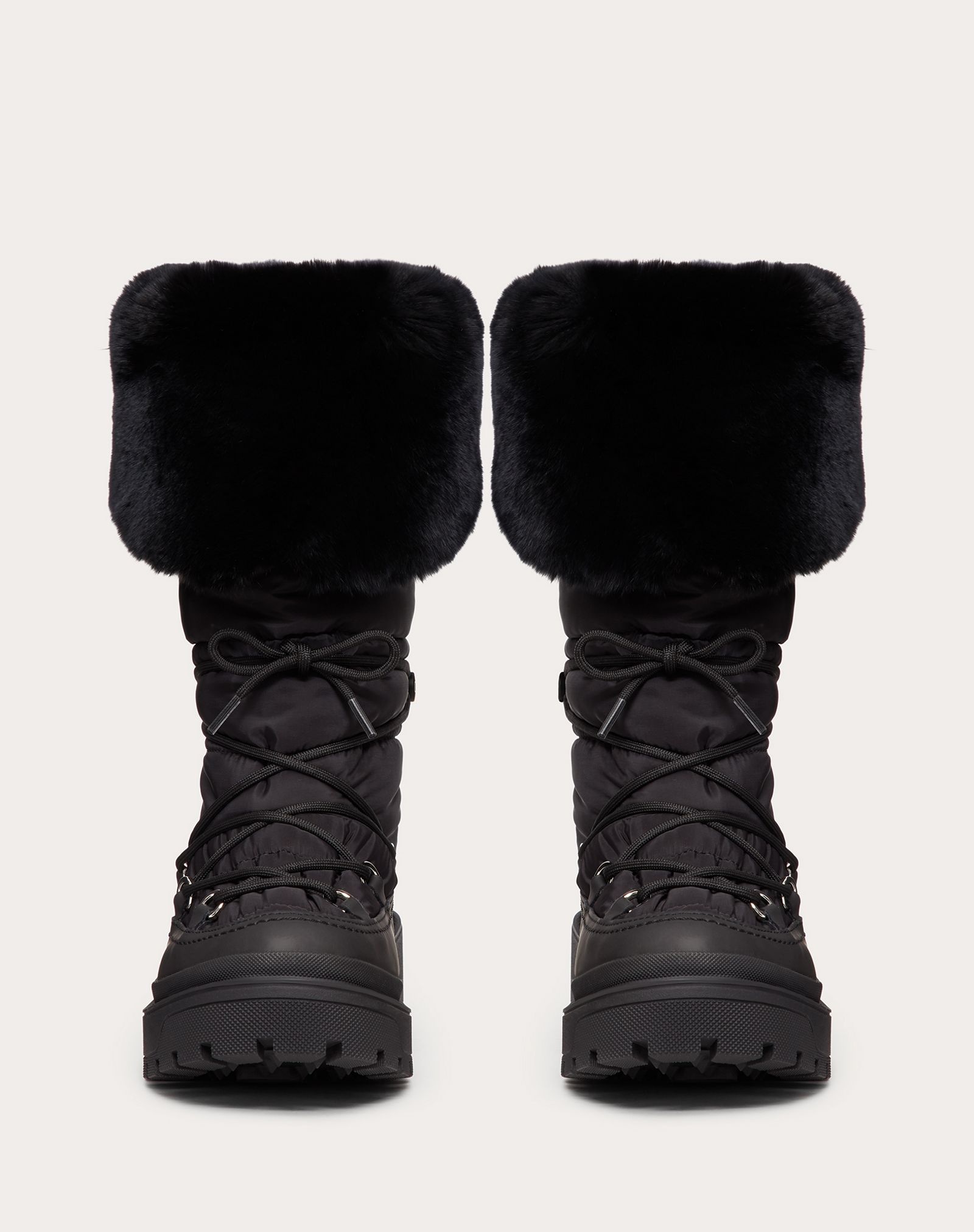 Trekkgirl Winter Boot in technical nylon and rabbit fur 40 mm - 4