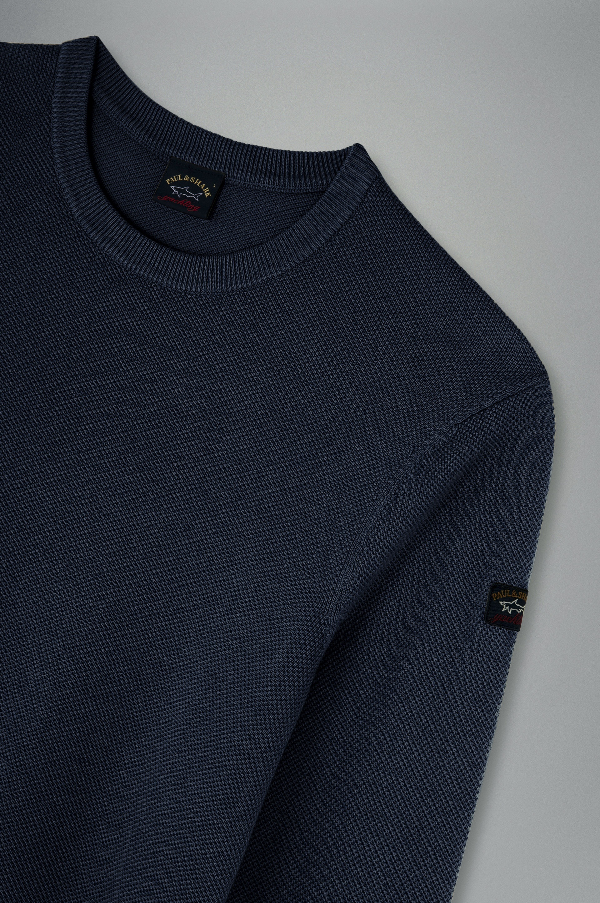 GARMENT DYED COTTON JUMPER - 6