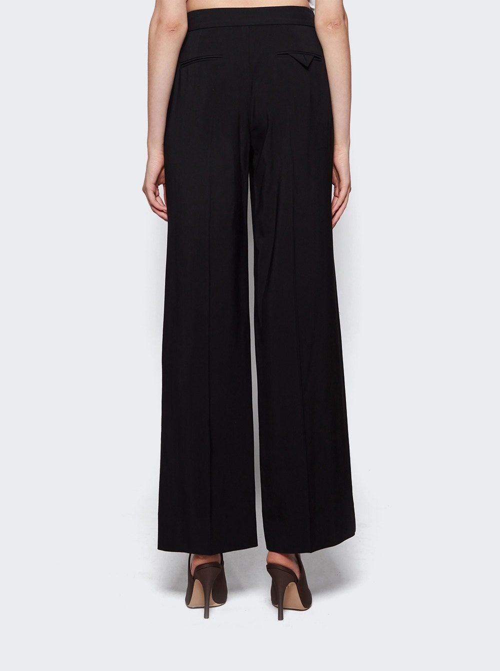 Viscose Suiting Pants Black - 5