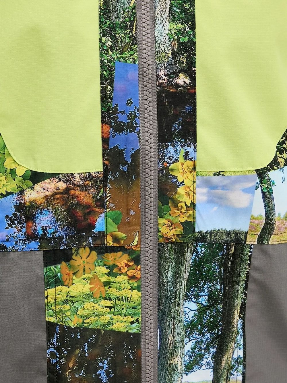 Truenature landscape-print hooded jacket - 4
