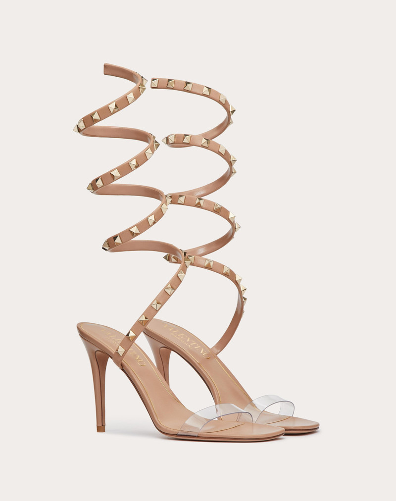 ROCKSTUD KIDSKIN SANDAL 100MM 2