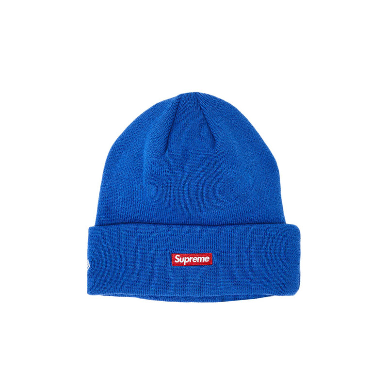 Supreme Supreme x New Era S Logo Beanie 'Royal' outlook