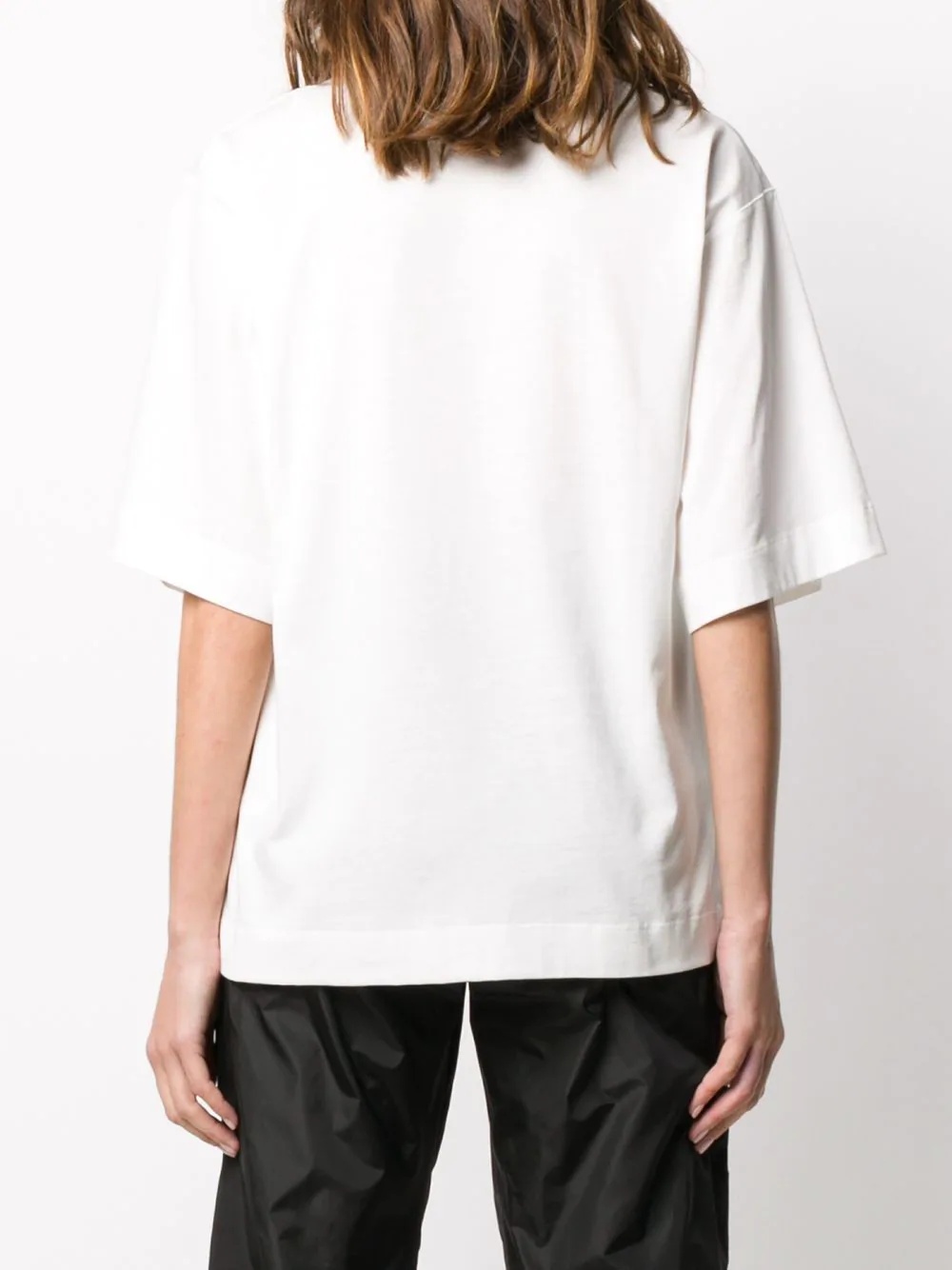 cut-out logo T-shirt - 4