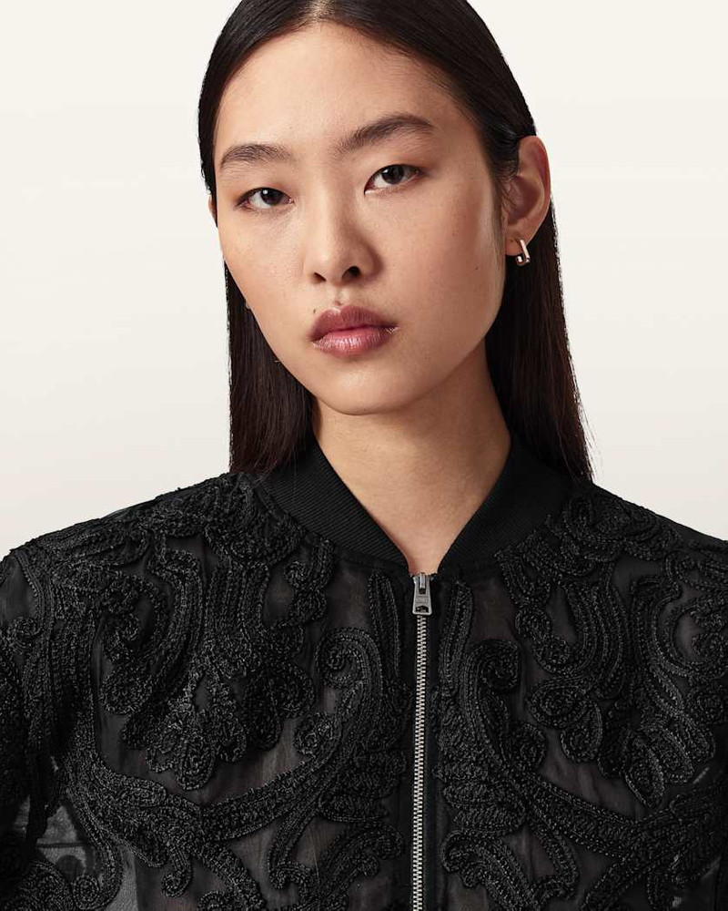 JADE EMBELLISHED BOMBER JACKET 4