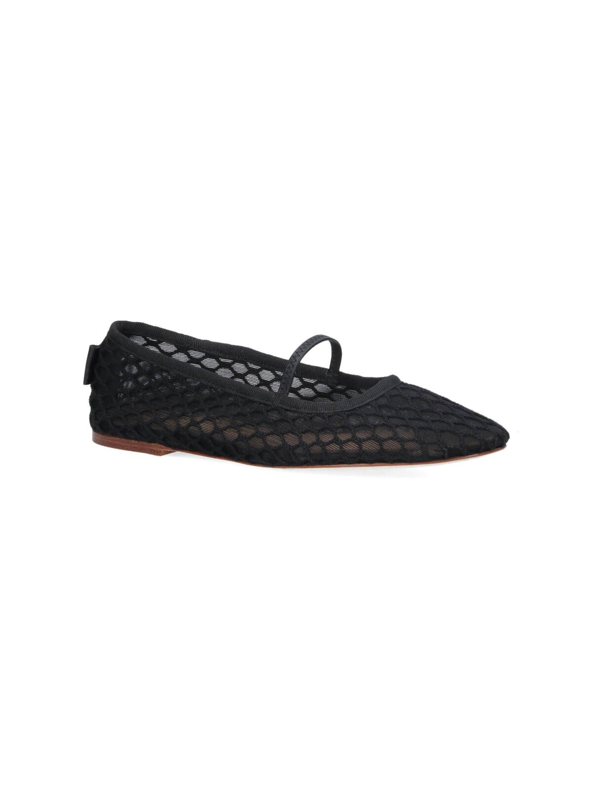 "SWAN" MESH BALLET FLATS - 2