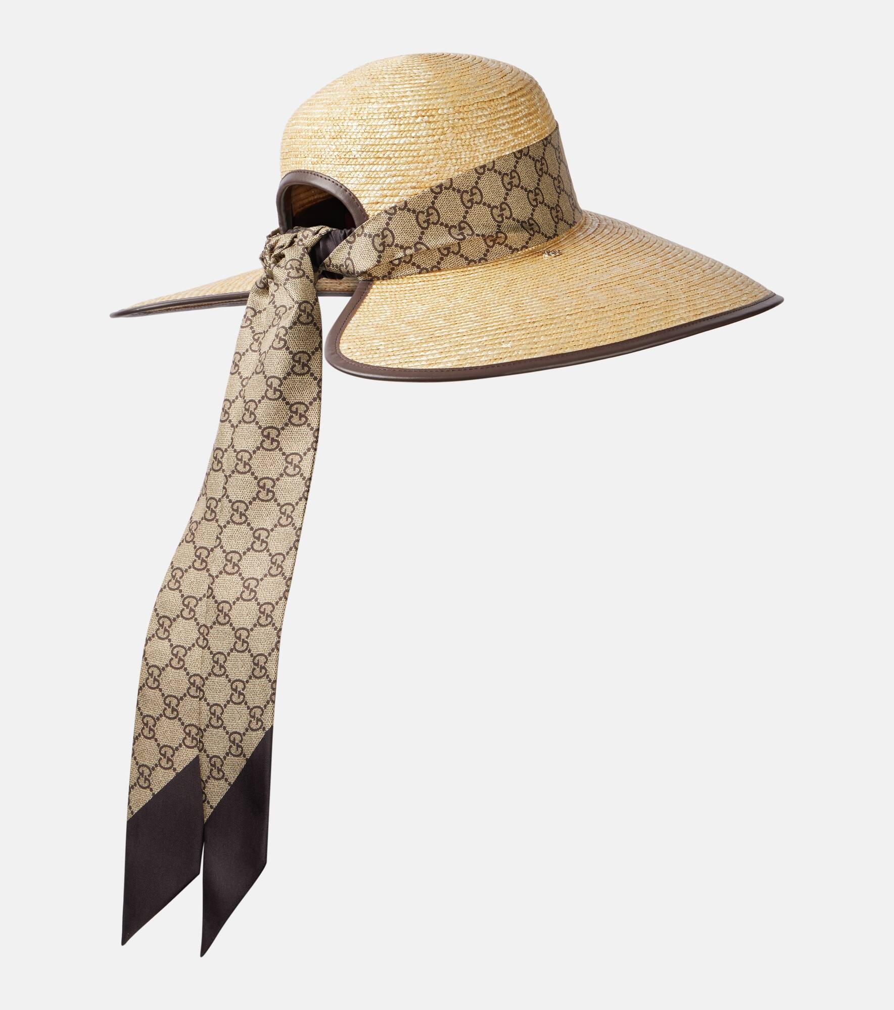 GG raffia sunhat - 4