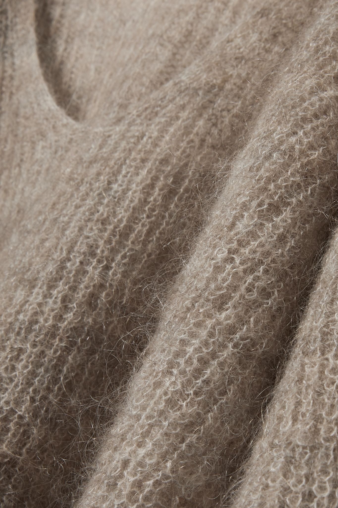 Leisure ribbed mohair-blend sweater - 4