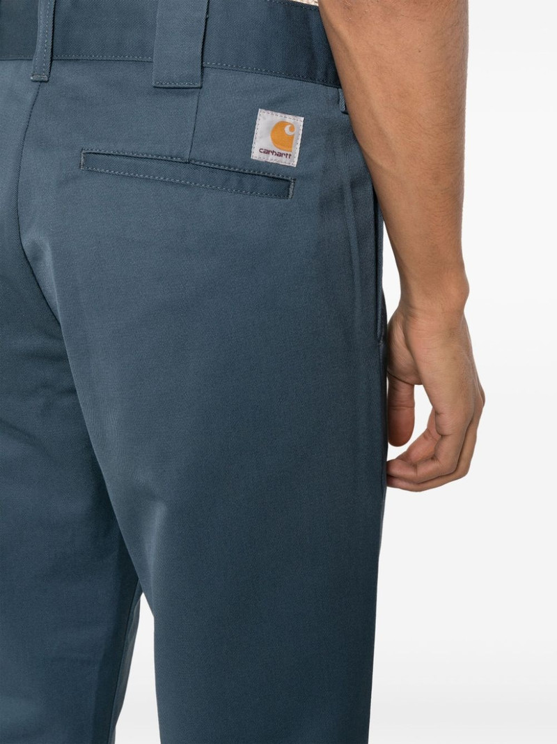 mid-rise slim-cut trousers 5