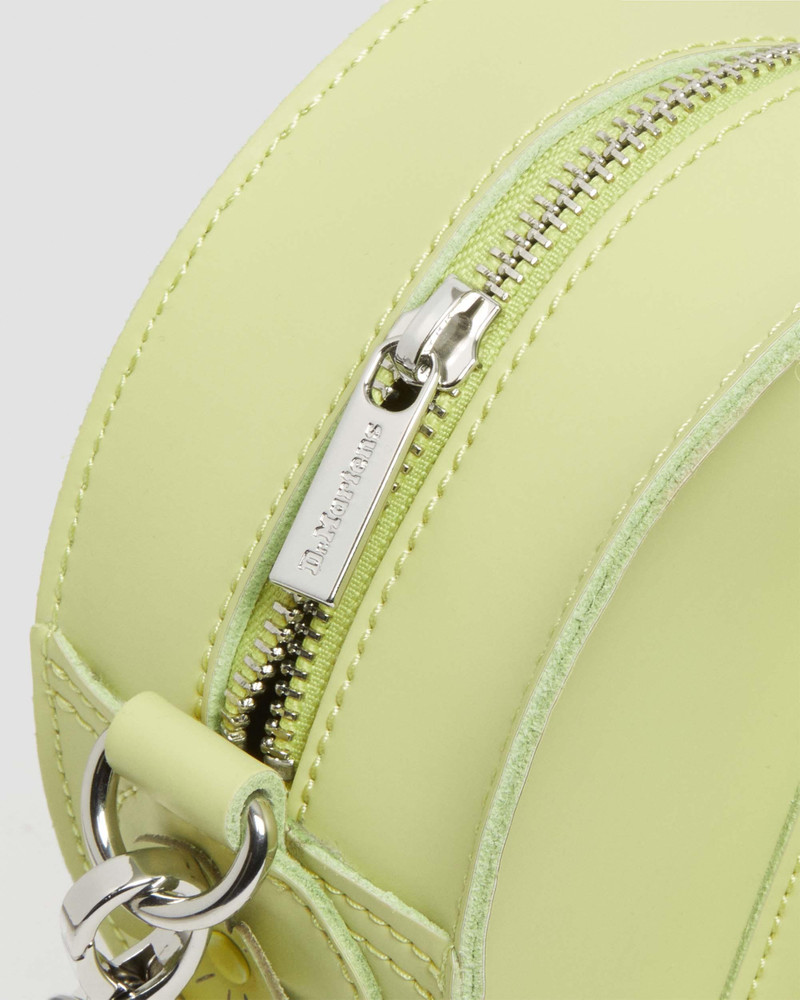 Heart Shaped Hardware Kiev Leather Bag 9