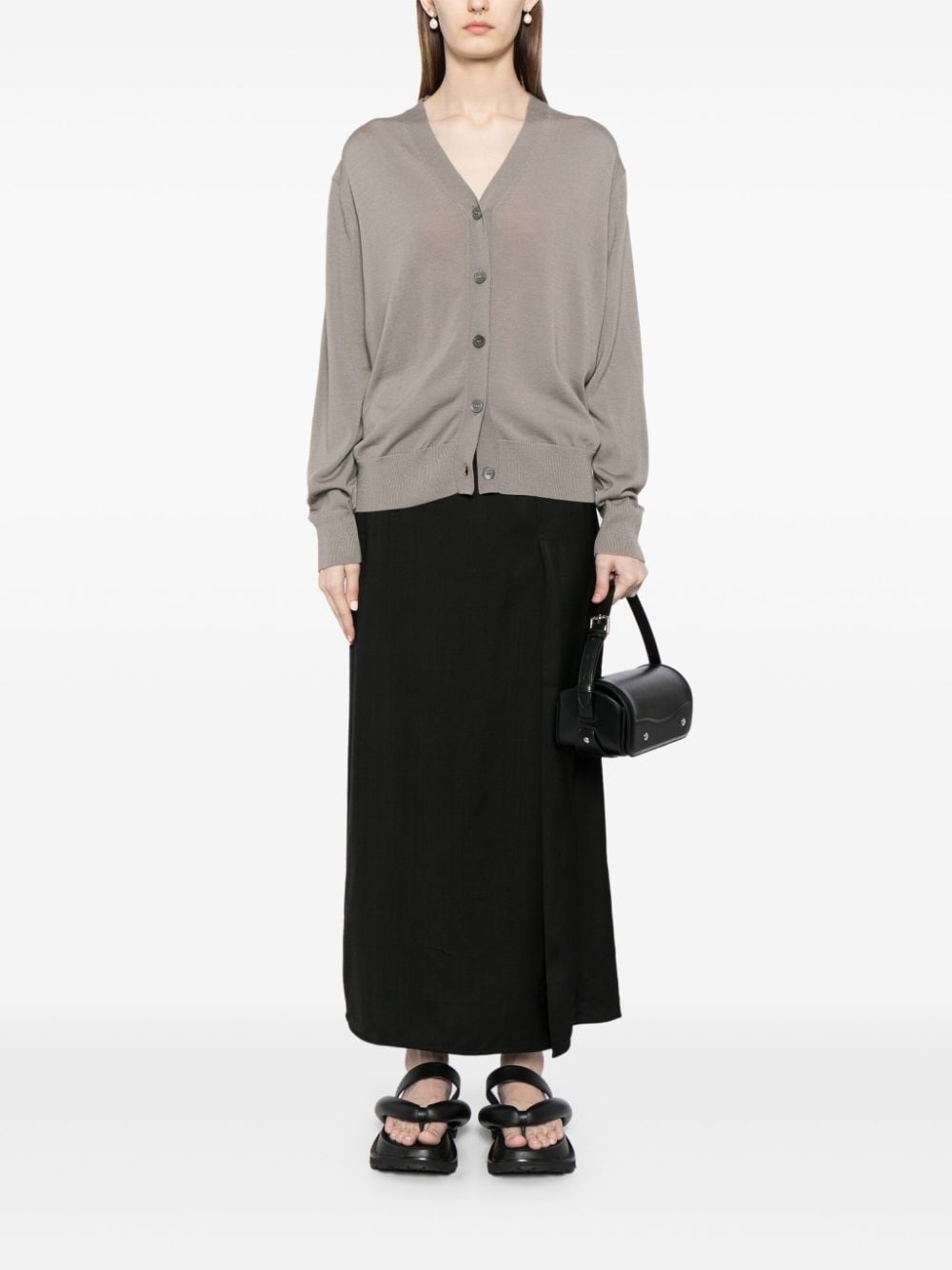 Jaya draped maxi skirt - 2