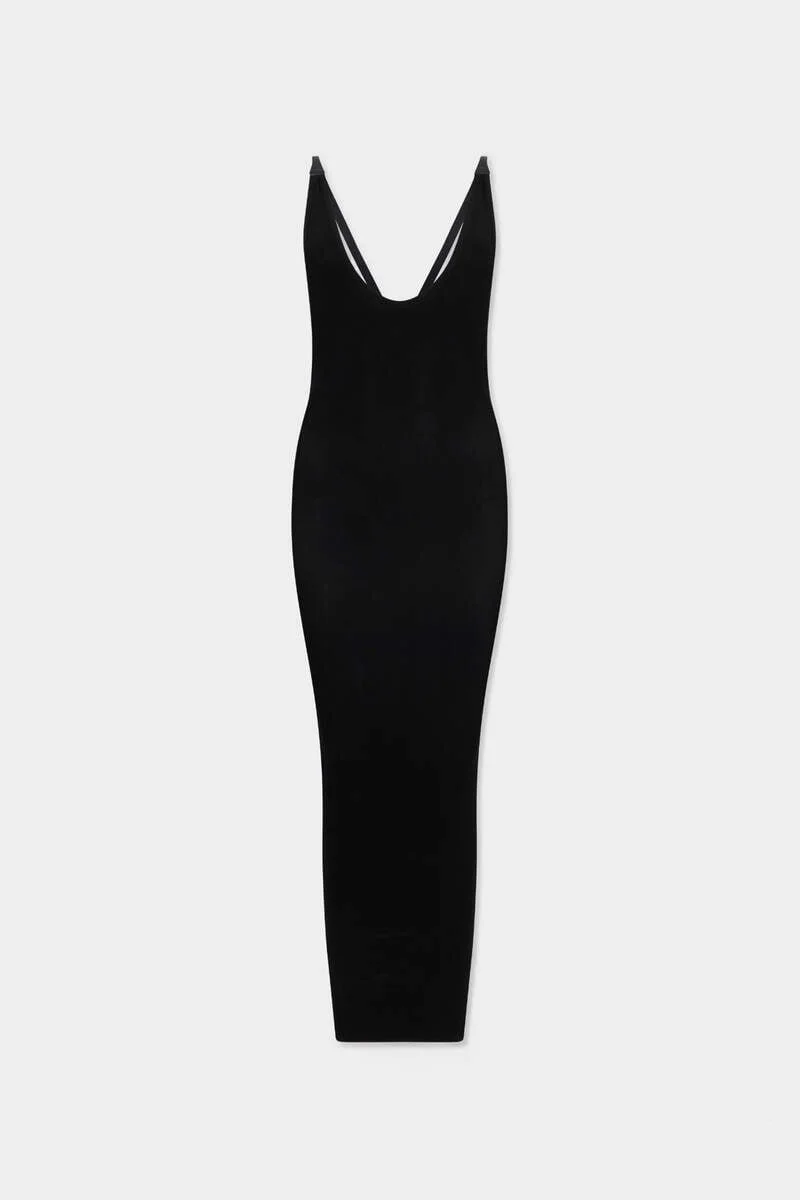 CHIC NIGHT LONG JERSEY DRESS - 1