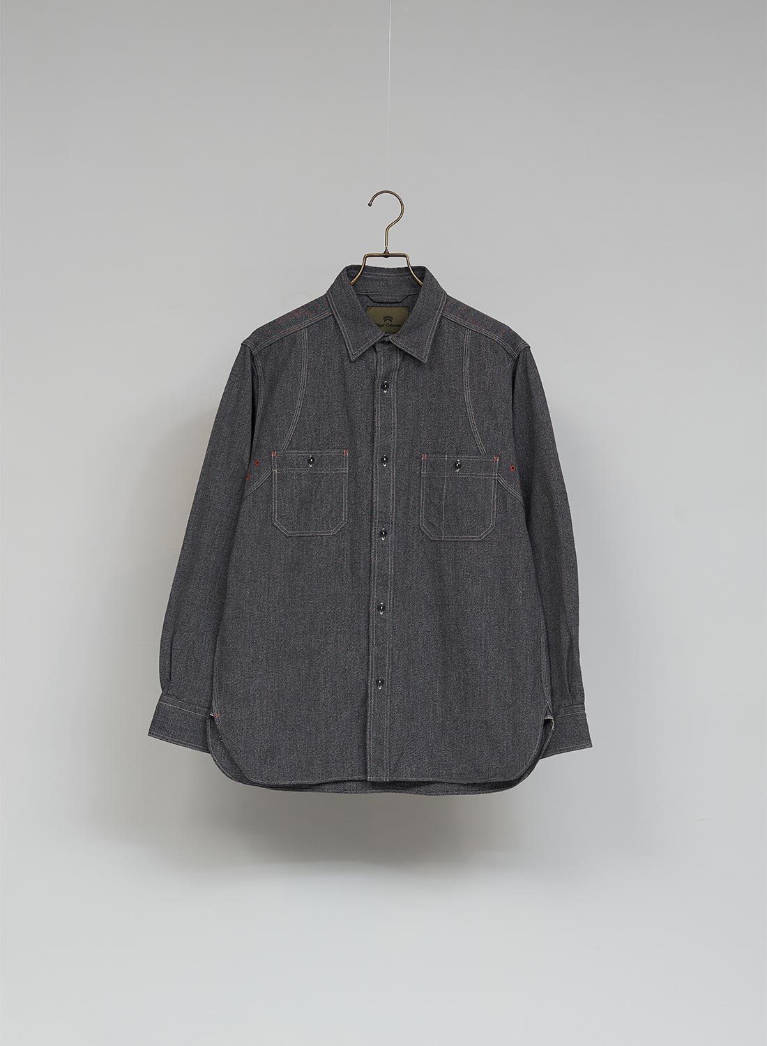 New Medical Shirt Salt & Pepper in Charcoal - 1