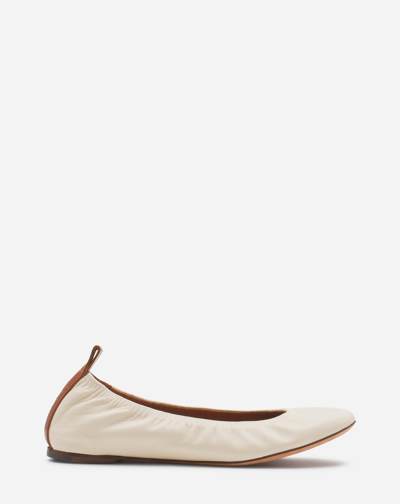 THE LEATHER BALLERINA FLAT - 1