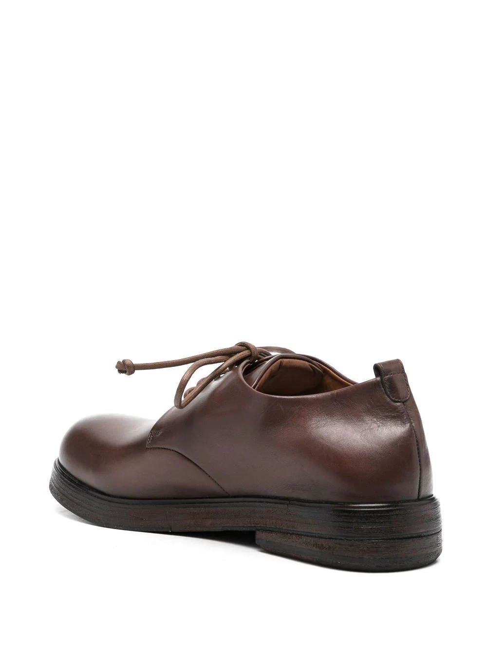 round-toe derby shoes - 3