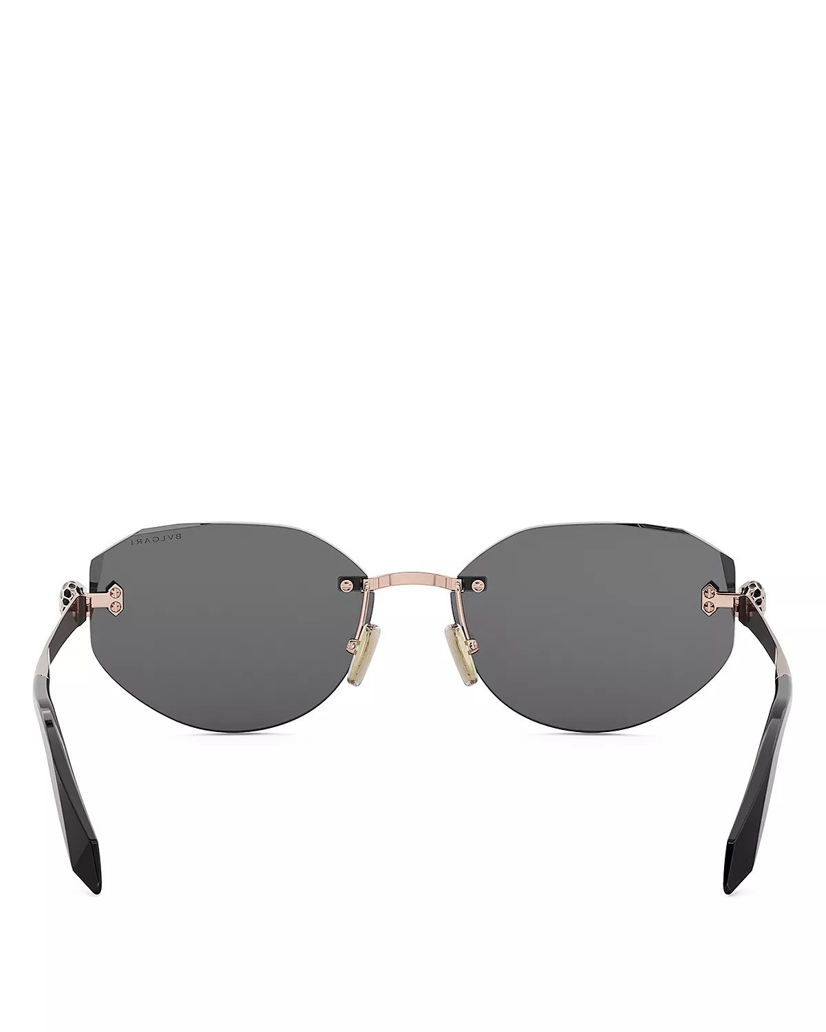 Serpenti Forever Rose Oval Sunglasses, 58mm - 4