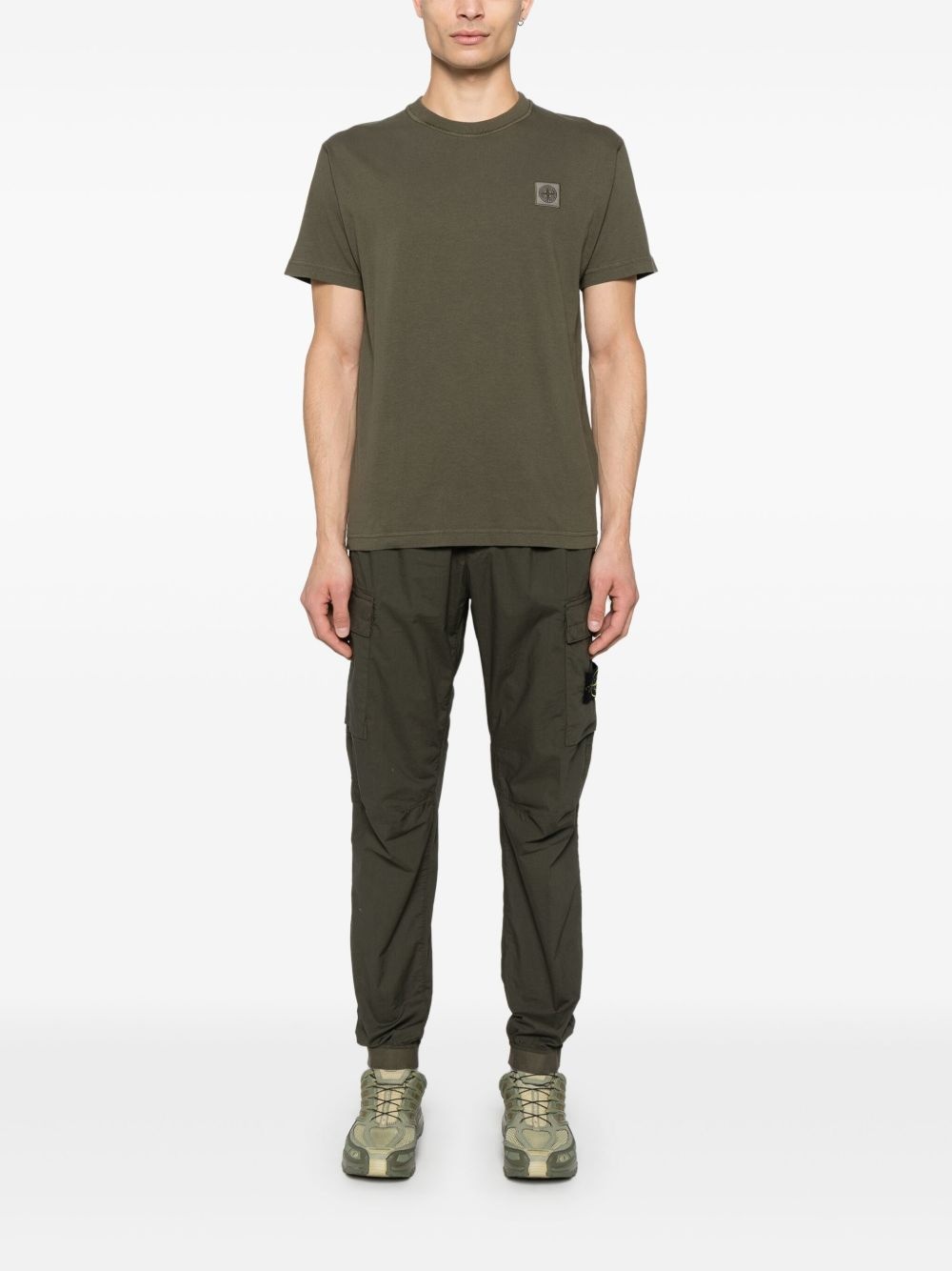 Compass-patch T-shirt - 2