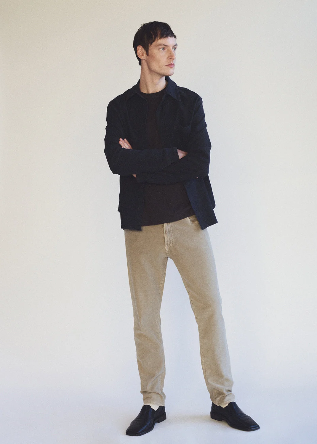 Adler Slim French Terry
In Vintage Stone - 1