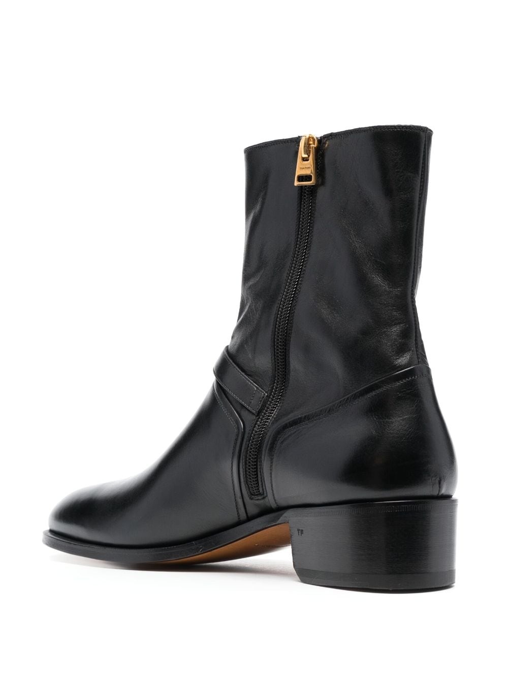buckle-embellished ankle boots - 3