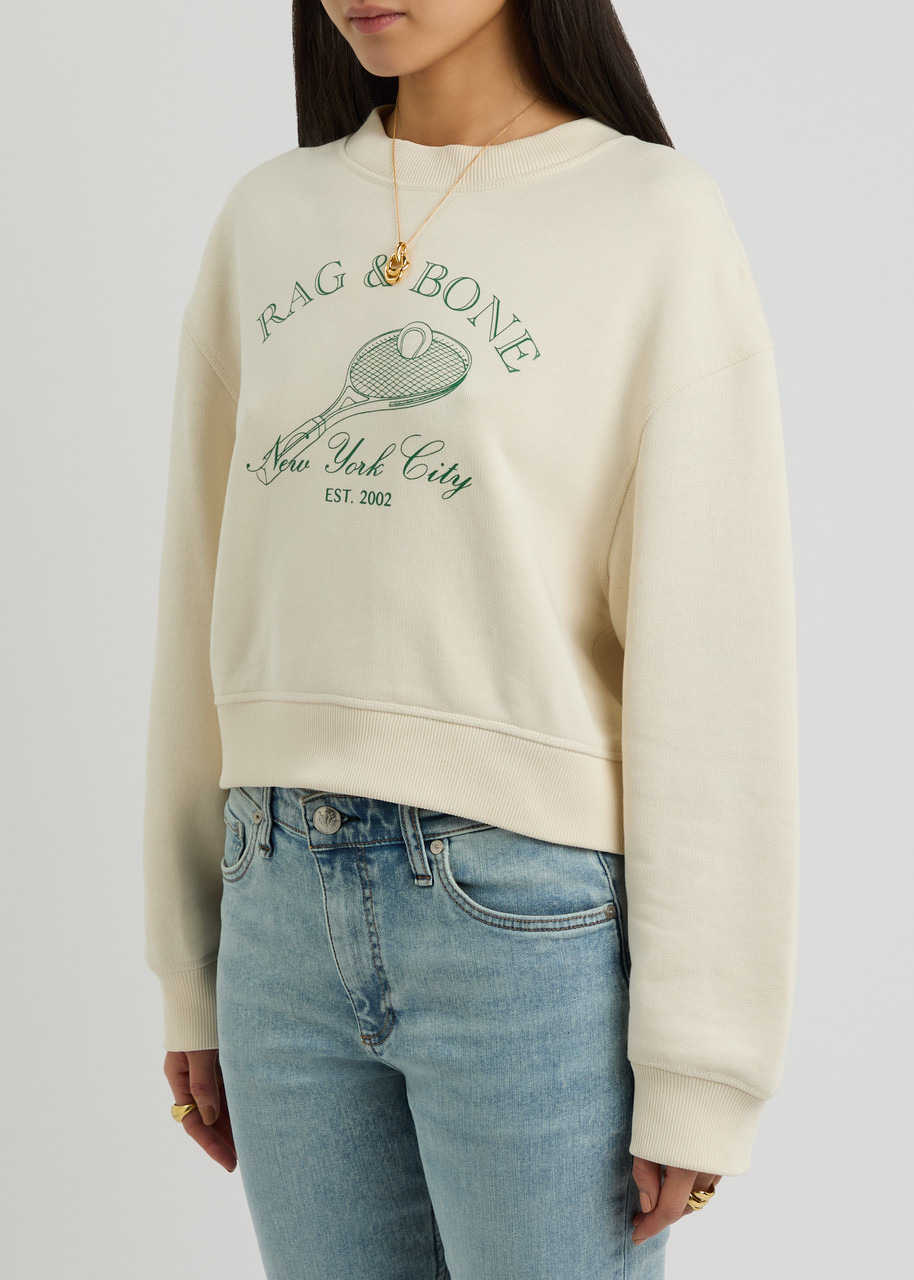 Rag & Bone Logo Printed Cotton-blend Sweatshirt - 2