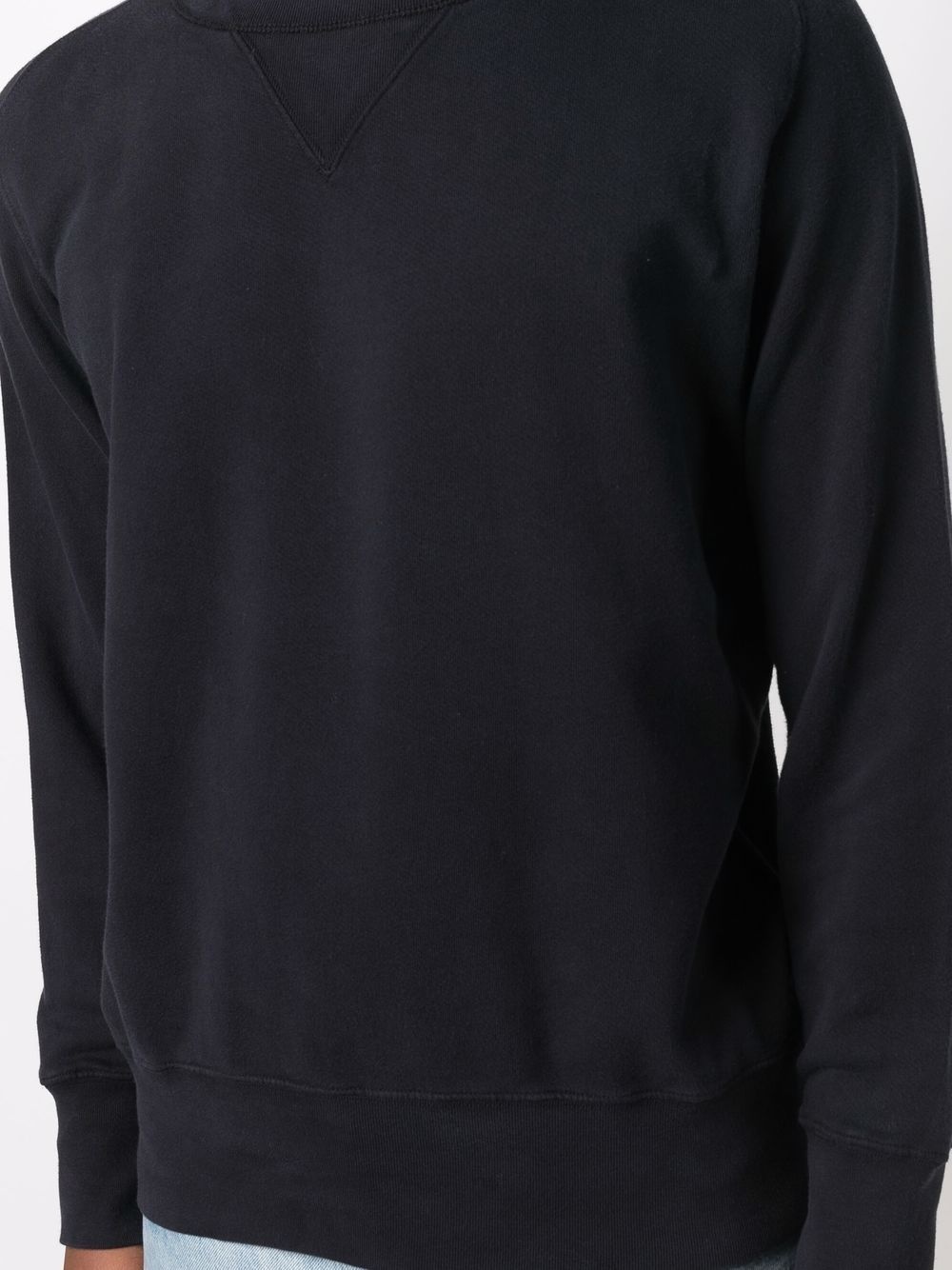 solid-colour crewneck sweatshirt - 5