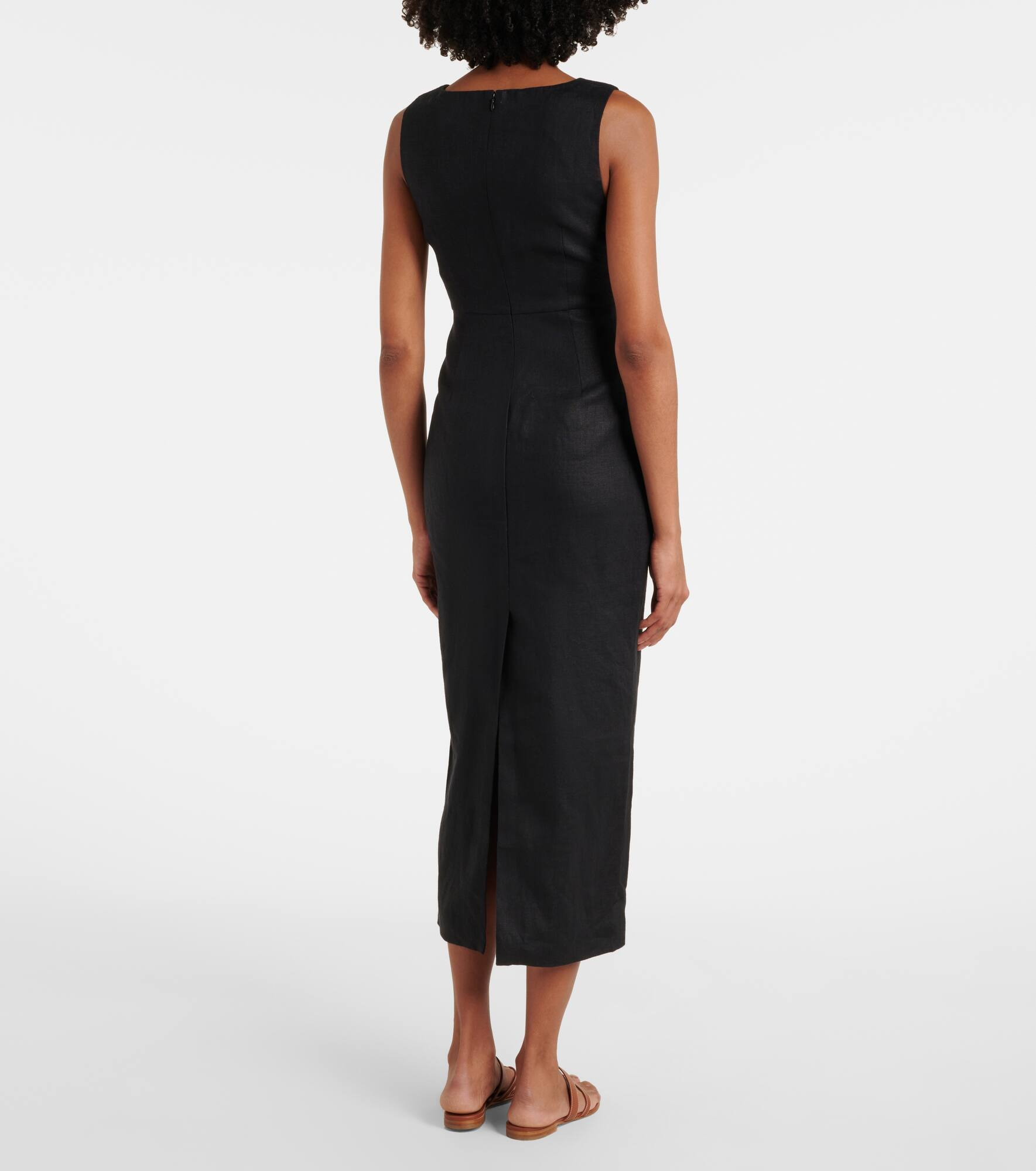 Alice linen maxi dress - 3
