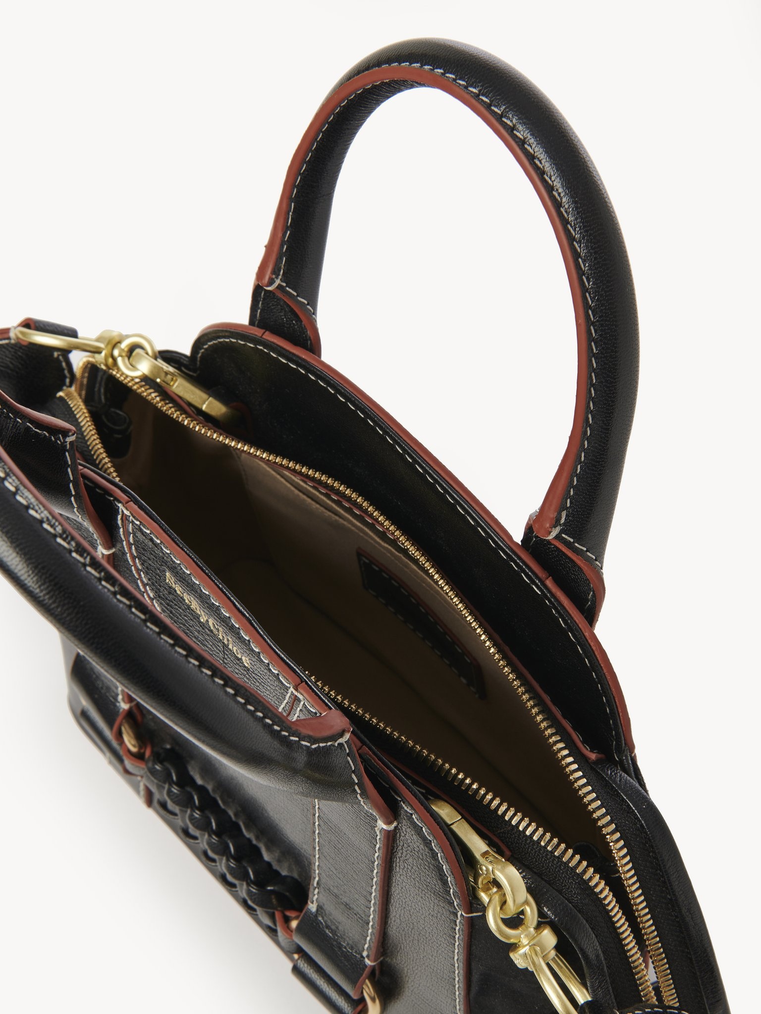 SADDIE SMALL DOUBLE HANDLE BAG - 3
