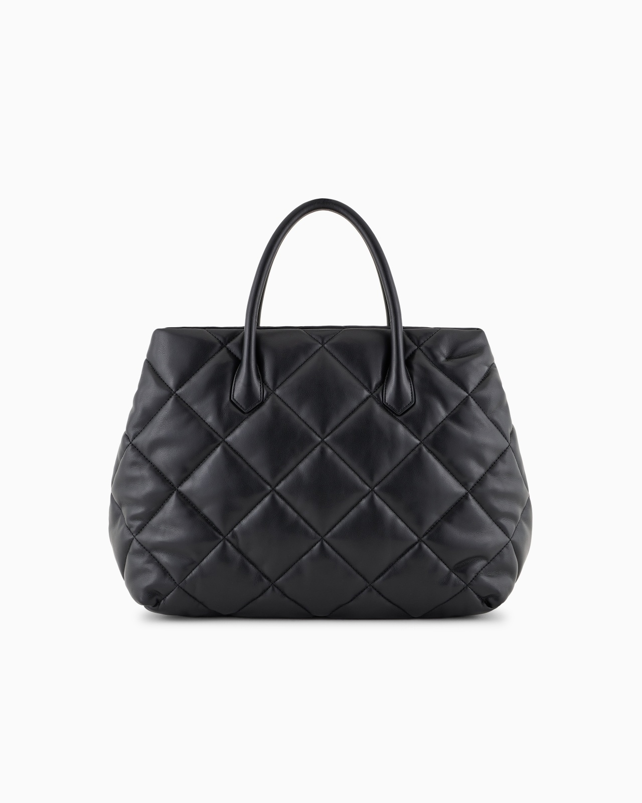 QUILTED NAPPA LEATHER-EFFECT LARGE HANDBAG - 3
