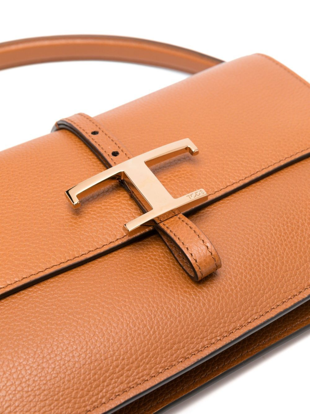 Tod's Women Leather T Timeless Mini Flap Bag - 5