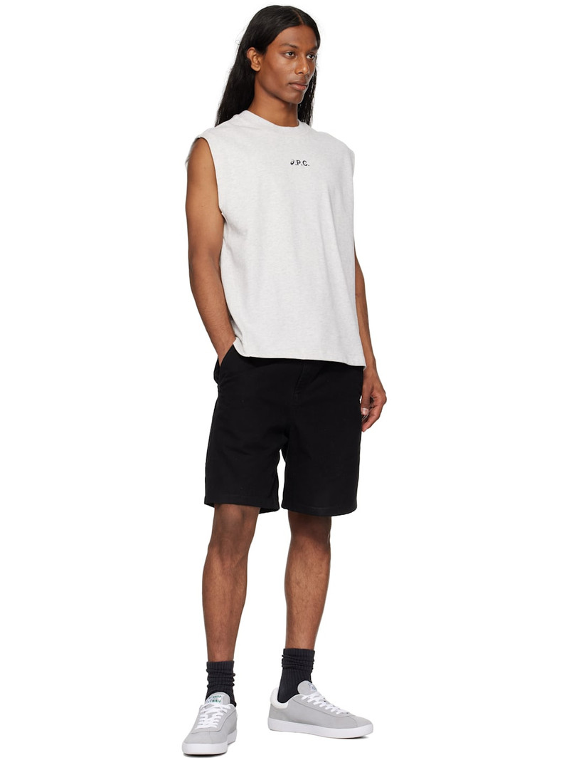 LACOSTE Gray Baseshot Transluscent Sole Sneakers outlook