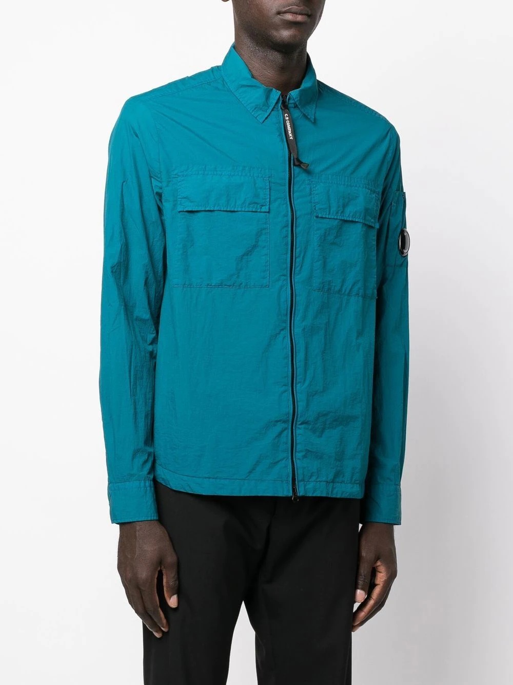 Taylor Lens-detail shirt jacket - 3