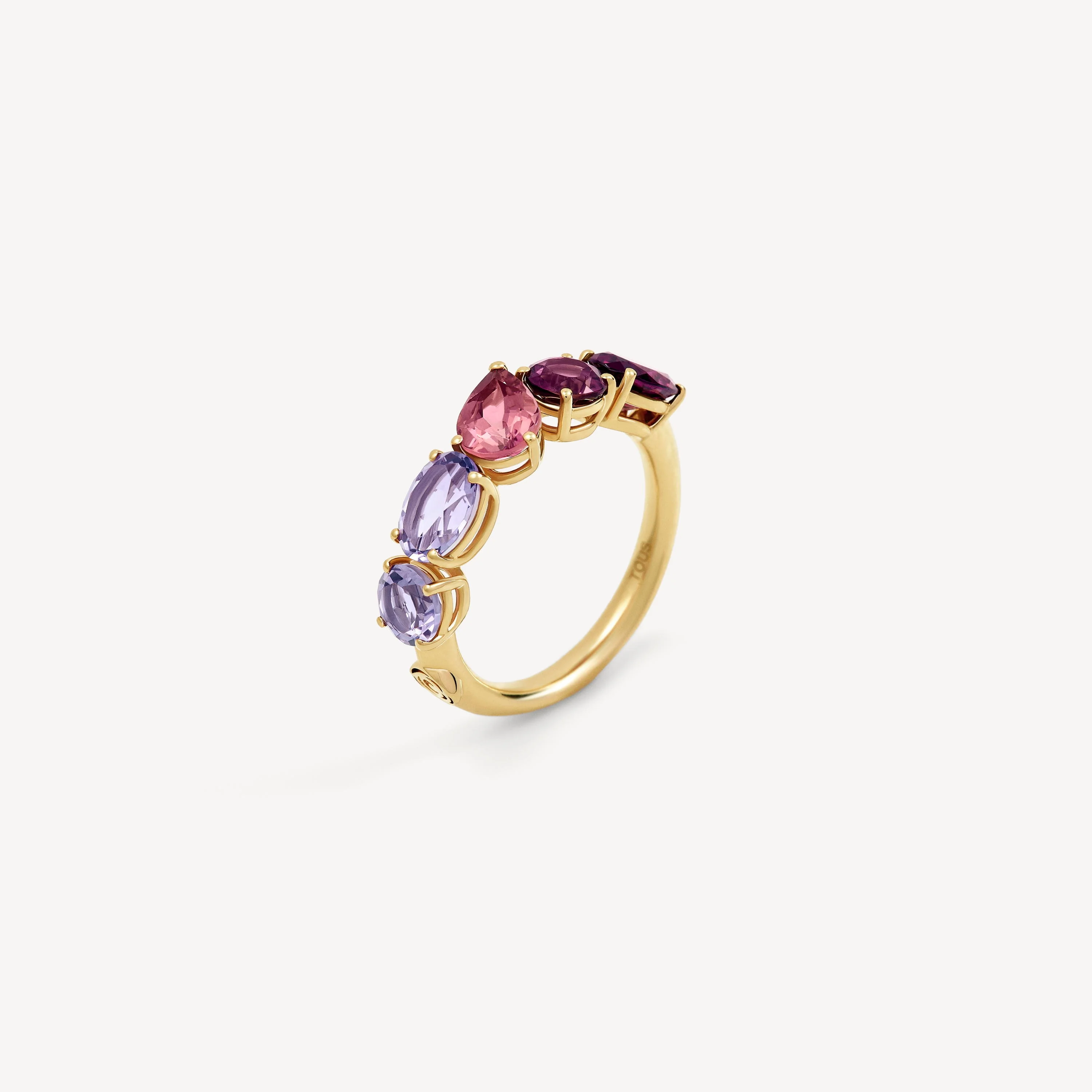 Gold ring with amethyst, rhodolite and tourmaline TOUS ATELIER - 1
