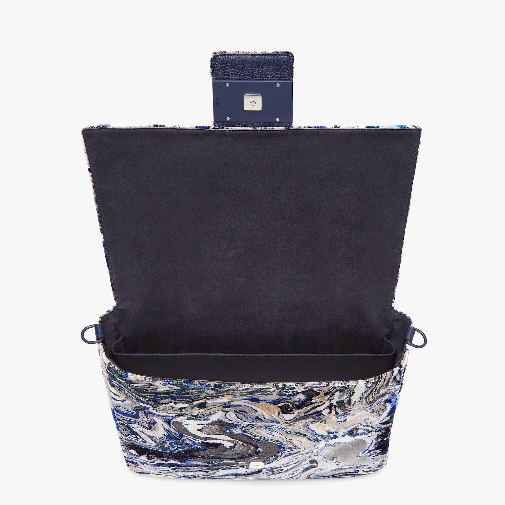 Bag with marble-effect embroidery - 4