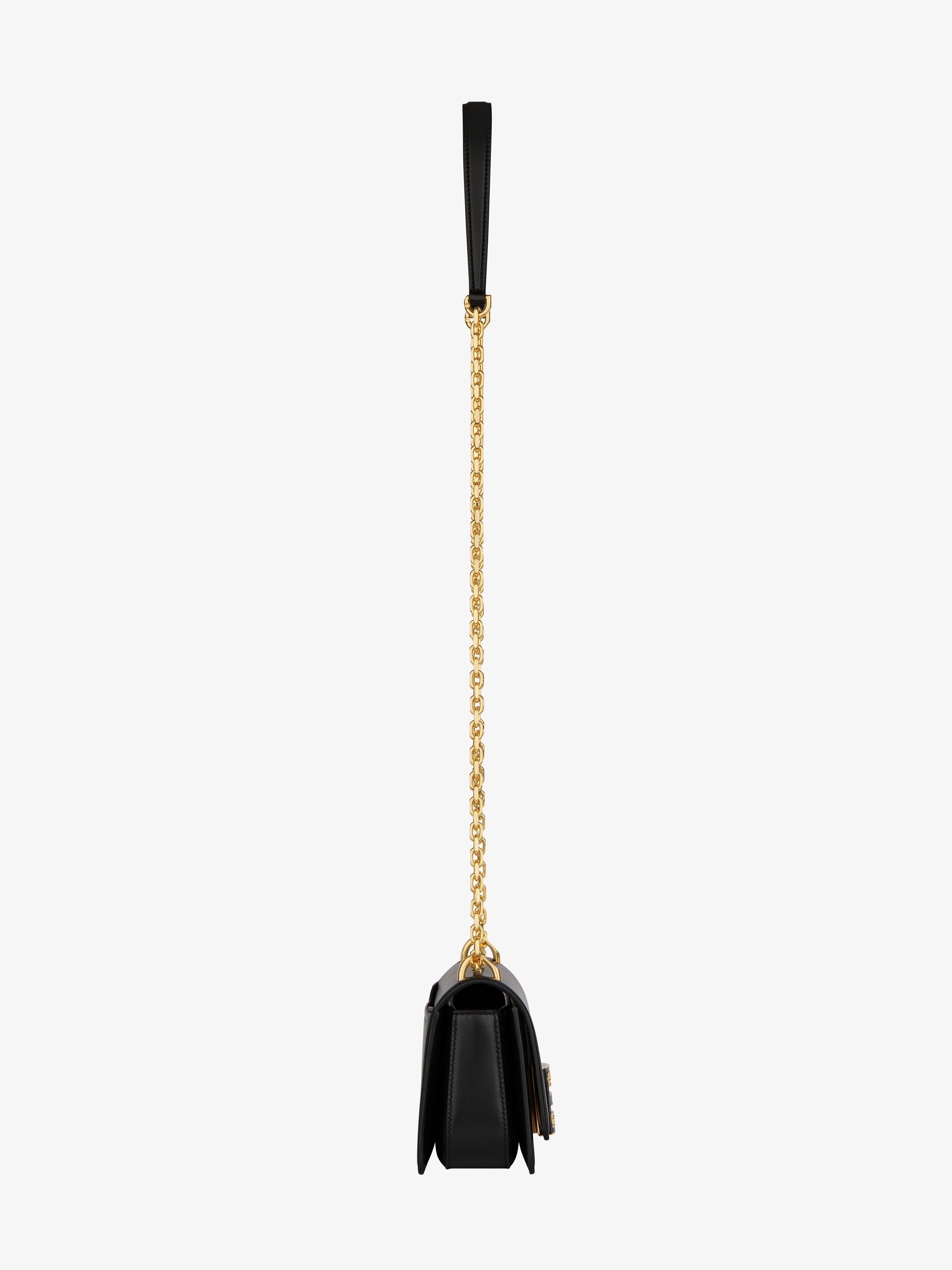 SMALL 4G BAG IN LEATHER WITH CHAIN - 4
