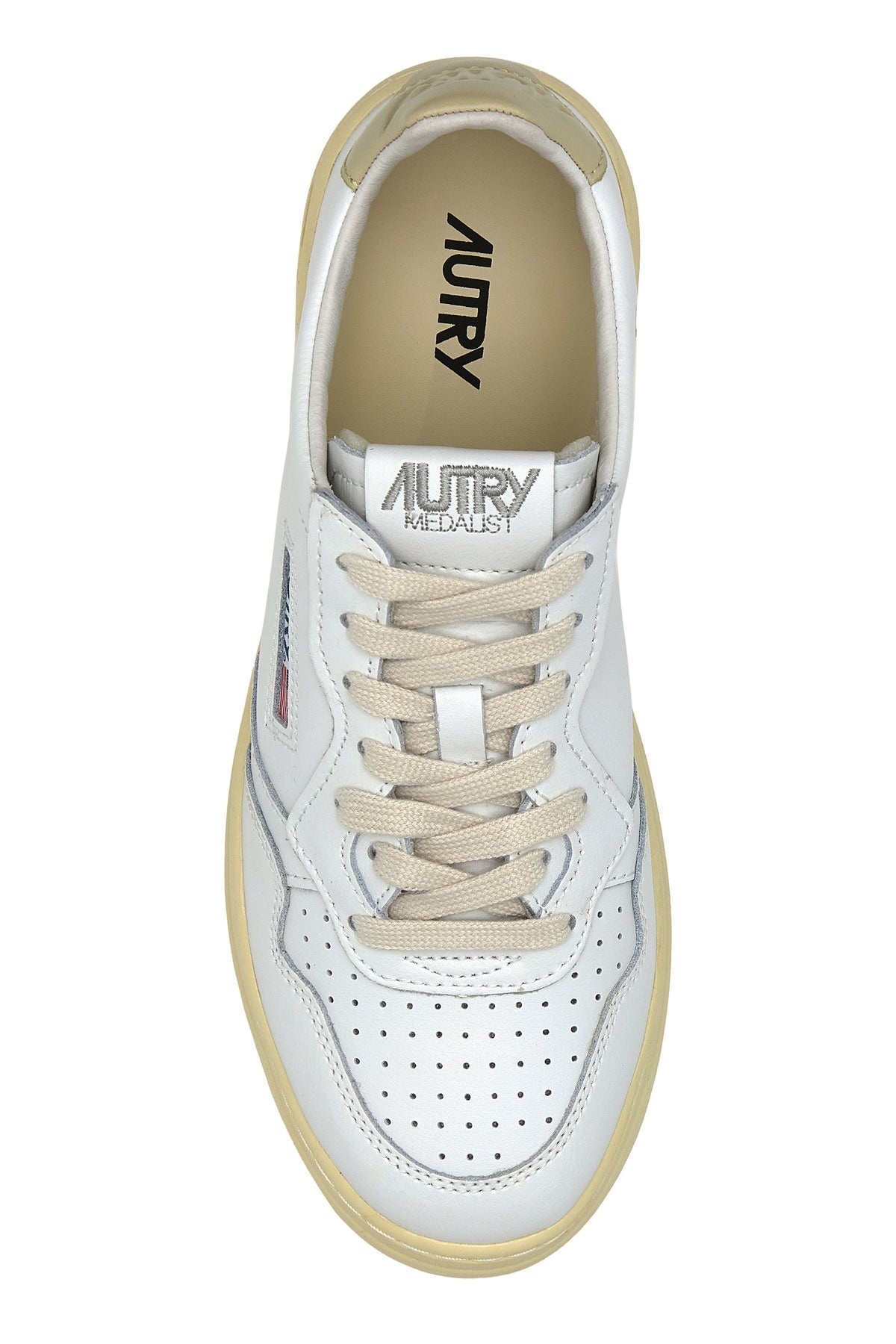 White leather Medalist sneakers - 4
