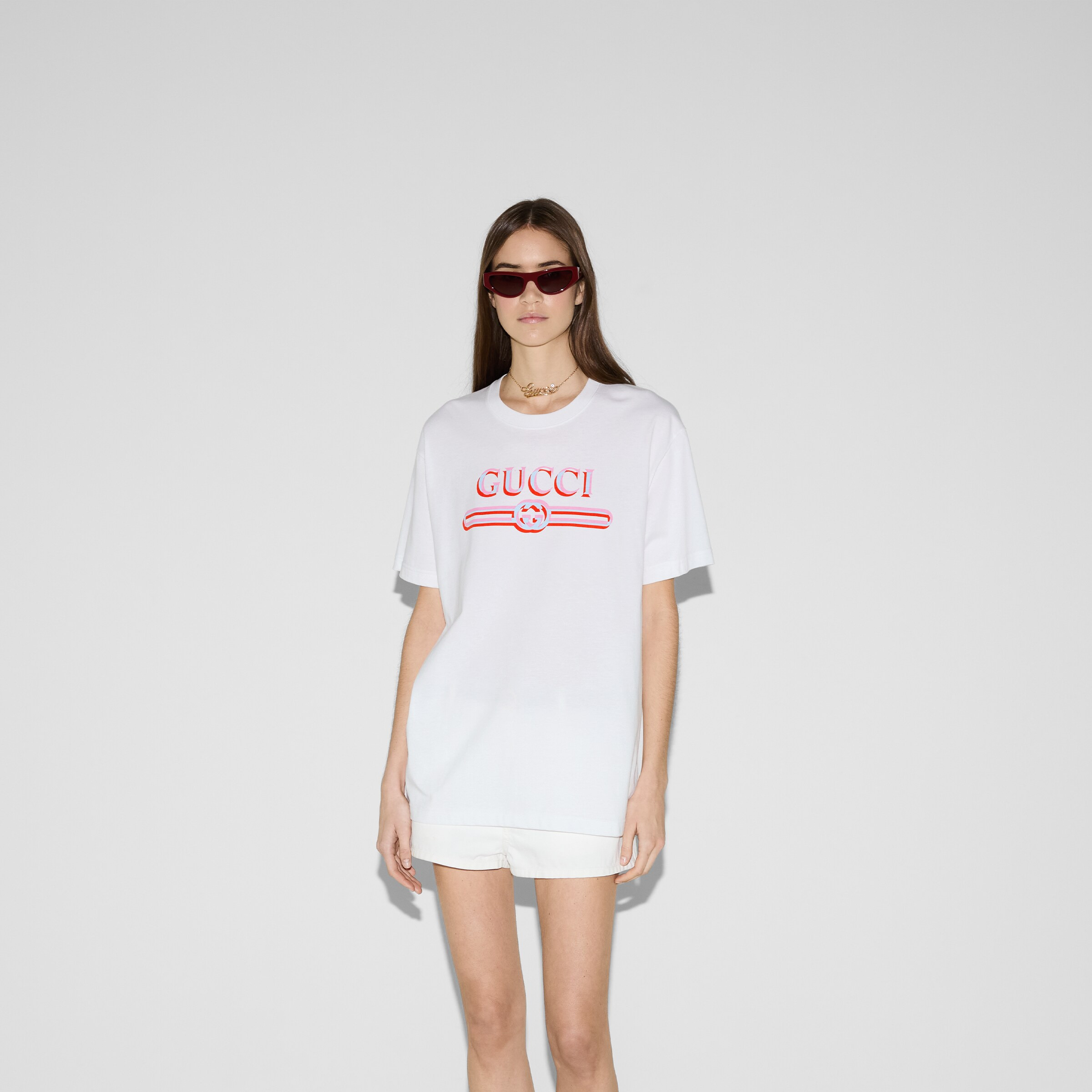 Printed cotton jersey T-shirt - 3