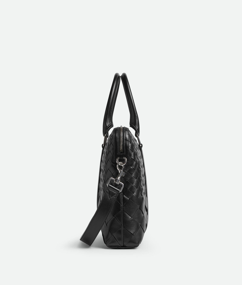 Bottega Veneta Slim Intrecciato Briefcase outlook