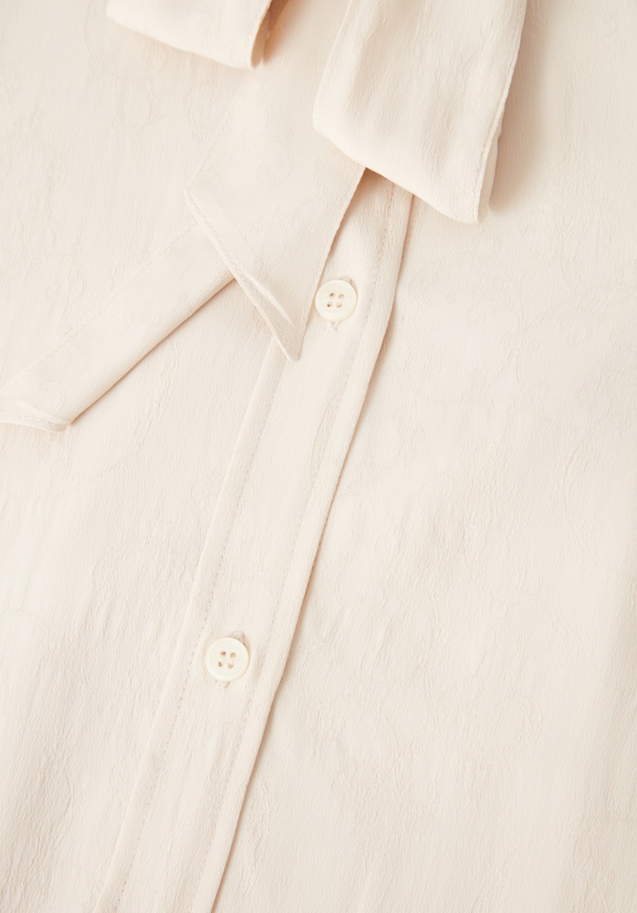 BLOUSE 02 CREAM JACQUARD - 5