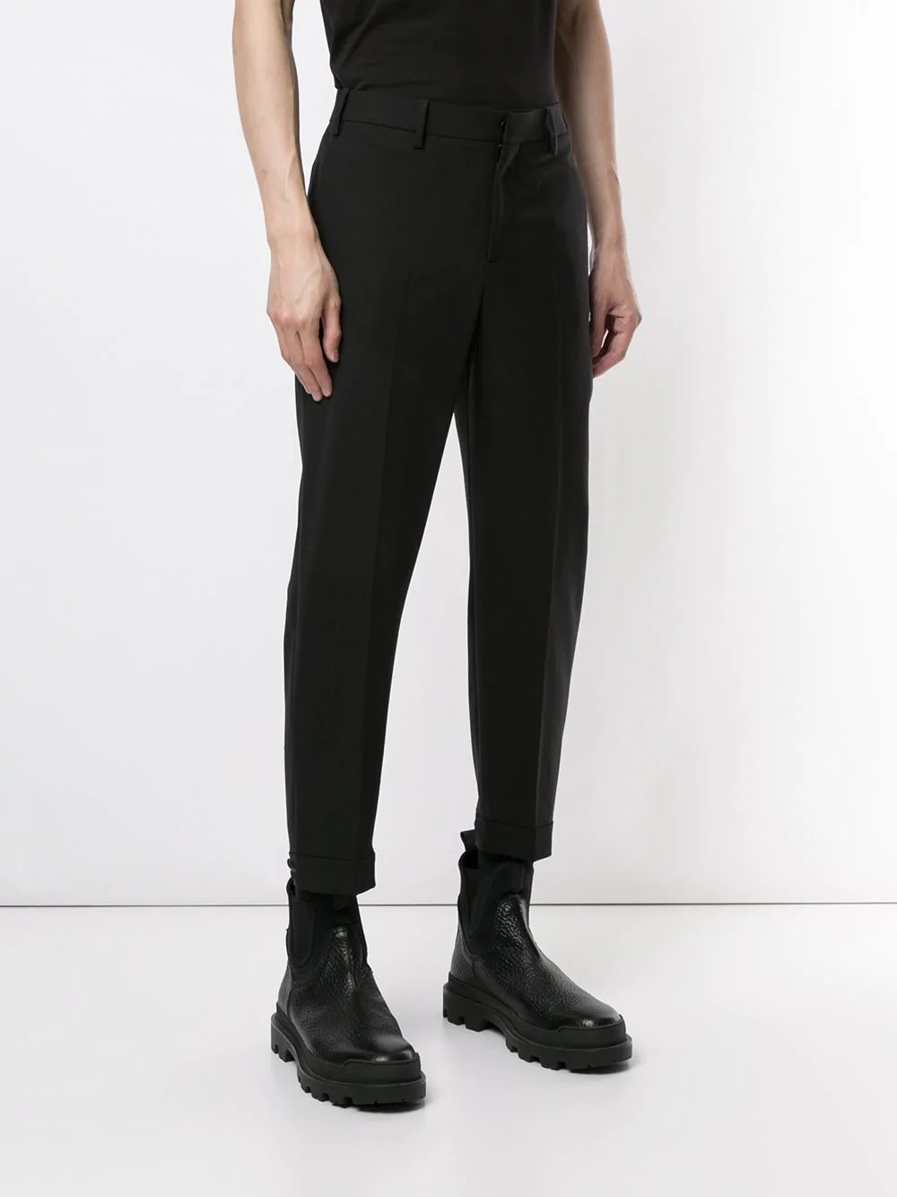 cropped tailored trousers - 3