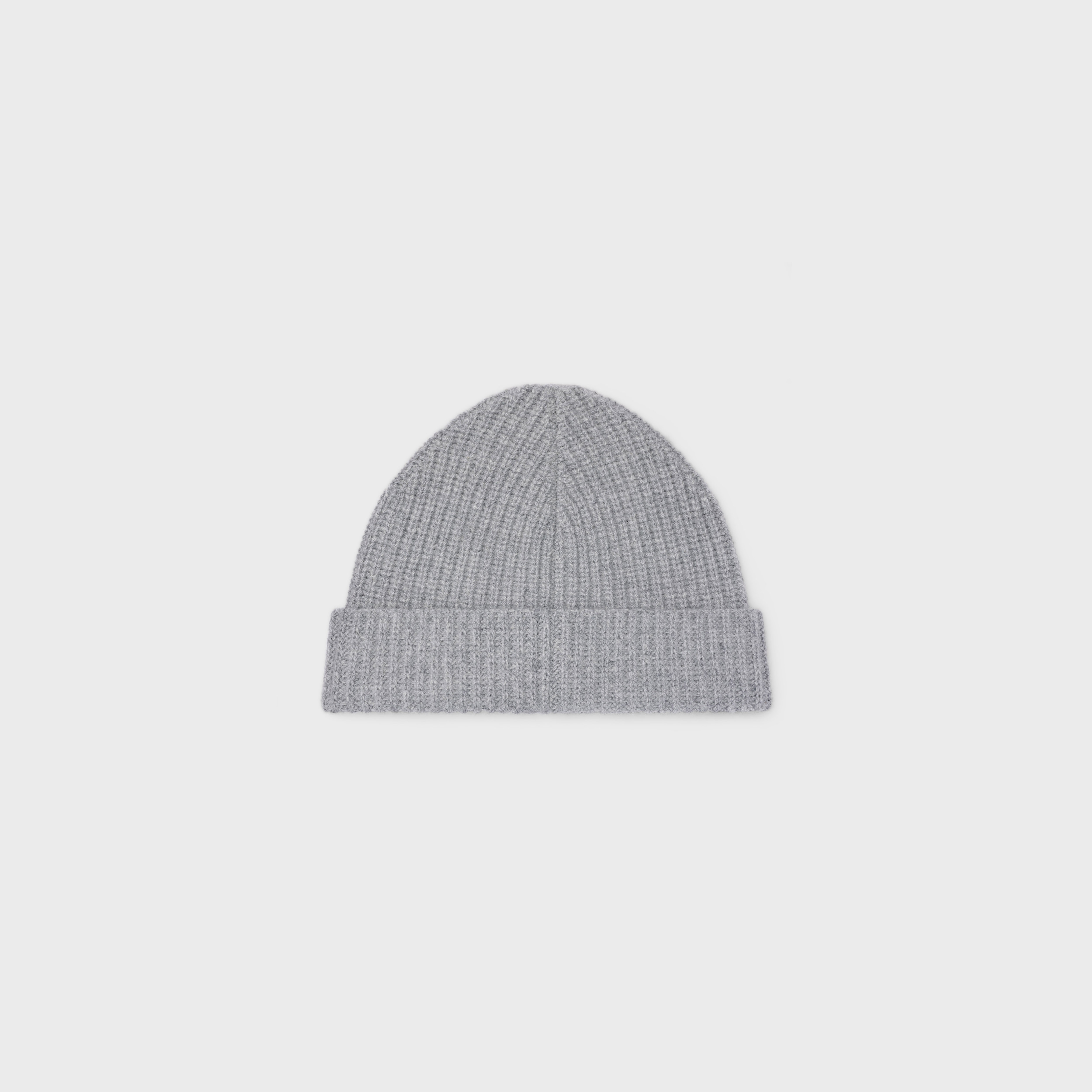CASHMERE/WOOL BEANIE WITH INITIAL - 2