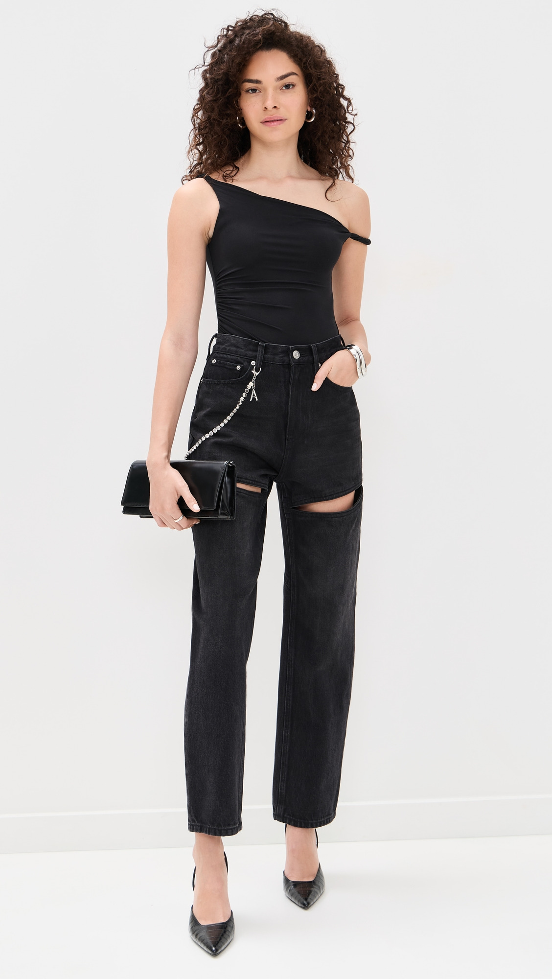 Bianca Twist Off Shoulder Bodysuit - 4